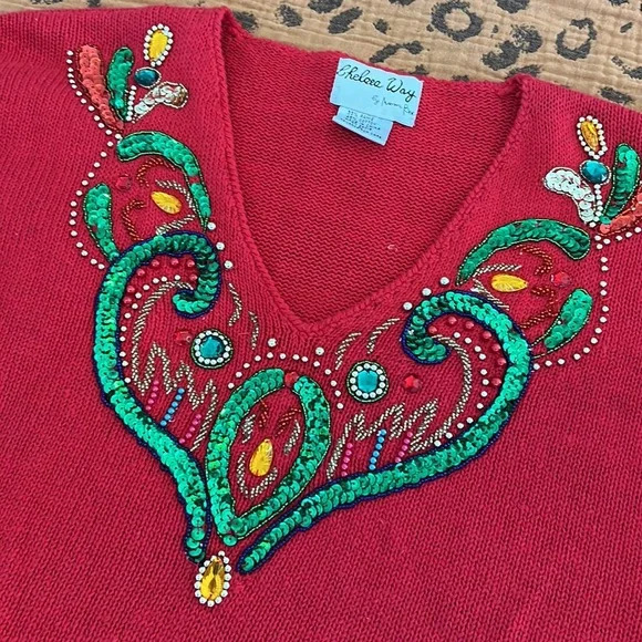 Vintage Christmas Sweater - Picture 2 of 8